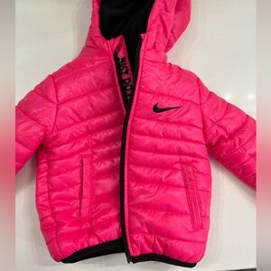 12 mo Nike hot pink winter coat